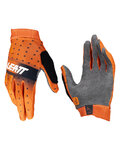 LEATT Cycling long-finger gloves - MTB 1.0 GRIPR - orange