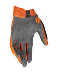 LEATT Cycling long-finger gloves - MTB 1.0 GRIPR - orange