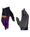 LEATT Cycling long-finger gloves - MTB 1.0 GRIPR W - purple