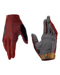 LEATT Cycling long-finger gloves - MTB 3.0 ENDURANCE - red