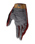 LEATT Cycling long-finger gloves - MTB 3.0 ENDURANCE - red