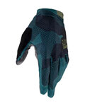 LEATT Cycling long-finger gloves - MTB 3.0 ENDURANCE - green