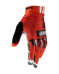 LEATT Cycling long-finger gloves - MTB 2.0 X-FLOW - red
