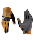 LEATT Cycling long-finger gloves - MTB 1.0 GRIPR - brown