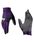 LEATT Cycling long-finger gloves - MTB 1.0 GRIPR - purple