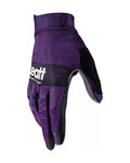 LEATT Cycling long-finger gloves - MTB 1.0 GRIPR - purple