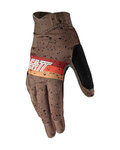 LEATT Cycling long-finger gloves - MTB 1.0 GRIPR JR - brown