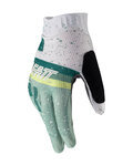 LEATT Cycling long-finger gloves - MTB 1.0 GRIPR JR - green/white