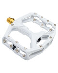 LEATT pedals - CERAMAG ALLMTN 8.0TI FLAT 114X100MM - white