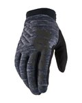 100% SPEEDLAB Cycling long-finger gloves - BRISKER - grey