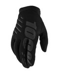 100% SPEEDLAB Cycling long-finger gloves - BRISKER W - black