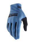 100% SPEEDLAB Cycling long-finger gloves - CELIUM - blue