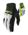 100% SPEEDLAB Cycling long-finger gloves - CELIUM - yellow