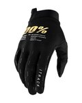 100% SPEEDLAB Cycling long-finger gloves - ITRACK - black