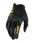 100% SPEEDLAB Cycling long-finger gloves - ITRACK JR - black