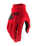 100% SPEEDLAB Cycling long-finger gloves - RIDECAMP - red