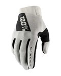 100% SPEEDLAB Cycling long-finger gloves - RIDEFIT - grey
