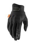 100% SPEEDLAB Cycling long-finger gloves - COGNITO D3O - black