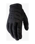 100% SPEEDLAB Cycling long-finger gloves - BRISKER JR - black