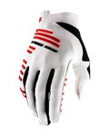 100% SPEEDLAB Cycling long-finger gloves - R-CORE - white