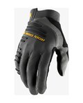 100% SPEEDLAB Cycling long-finger gloves - R-CORE - grey