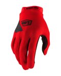 100% SPEEDLAB Cycling long-finger gloves - RIDECAMP - red