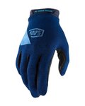 100% SPEEDLAB Cycling long-finger gloves - RIDECAMP - blue