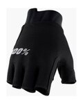 100% SPEEDLAB Cycling fingerless gloves - EXCEEDA W - black