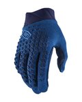 100% SPEEDLAB Cycling long-finger gloves - GEOMATIC - blue