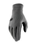 100% SPEEDLAB Cycling long-finger gloves - BRISKER XTREME - grey