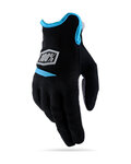 100% SPEEDLAB Cycling long-finger gloves - ITRACK RIDECAMP - black