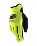 100% SPEEDLAB Cycling long-finger gloves - RIDECAMP - yellow