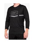 100% SPEEDLAB jersey with 3/4 sleeves - AIRMATIC - black