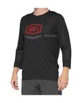 100% SPEEDLAB jersey with 3/4 sleeves - AIRMATIC - black/red
