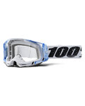 100% SPEEDLAB Cycling sunglasses - RACECRAFT 2 - white/blue/black