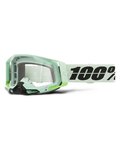 100% SPEEDLAB Cycling sunglasses - RACECRAFT 2 - light green/black