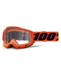 100% SPEEDLAB Cycling sunglasses - ACCURI 2 - orange/black
