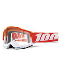 100% SPEEDLAB Cycling sunglasses - ACCURI 2 - orange/white