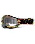 100% SPEEDLAB Cycling sunglasses - ACCURI 2 - yellow/brown/green/black