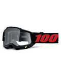100% SPEEDLAB Cycling sunglasses - ACCURI 2 - black/red