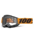 100% SPEEDLAB Cycling sunglasses - ACCURI 2 - orange/black