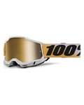 100% SPEEDLAB Cycling sunglasses - ACCURI 2 - yellow/gold/black