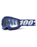 100% SPEEDLAB Cycling sunglasses - ACCURI 2 ENDURO MTB - blue/white