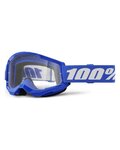 100% SPEEDLAB Cycling sunglasses - STRATA 2 - blue/white