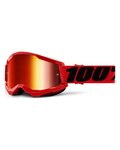 100% SPEEDLAB Cycling sunglasses - STRATA 2 - red/black