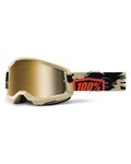 100% SPEEDLAB Cycling sunglasses - STRATA 2 - beige/black/grey/gold