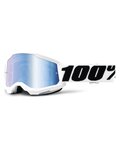 100% SPEEDLAB Cycling sunglasses - STRATA 2 - white/black