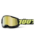 100% SPEEDLAB Cycling sunglasses - STRATA 2 - black/yellow/gold