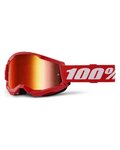 100% SPEEDLAB Cycling sunglasses - STRATA 2 - red/white