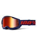 100% SPEEDLAB Cycling sunglasses - STRATA 2 - blue/red